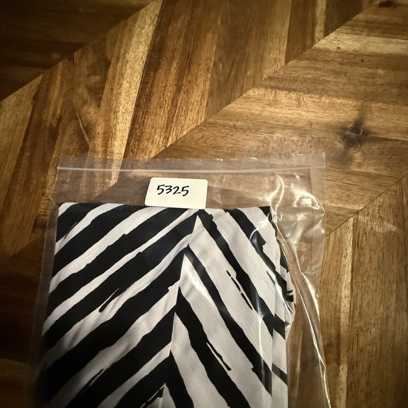 IC By Connie K Top 3/4 Sleeve Nautical Striped Print Oversized USA Made XL - Picture 9 of 9